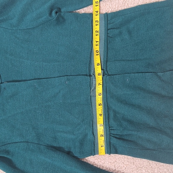 Paul & Joe Sister Green Merino Wool Blend Knit Cardigan Size Eur 38 US 6 - Picture 6 of 11